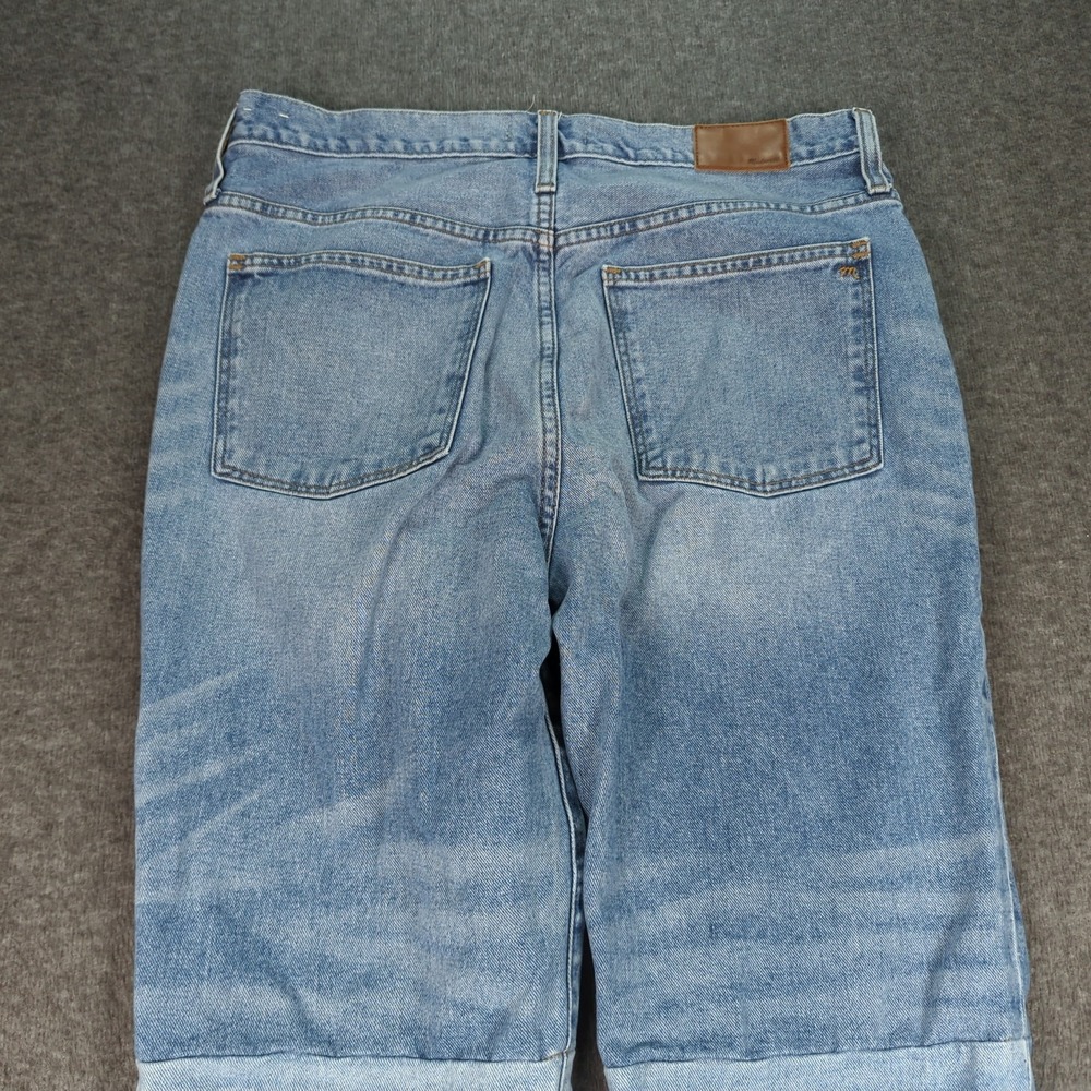 Madewell Jeans Womens 31 Blue Retro Crop Boot Cut High Rise Western Cowgirl - Picture 14 of 16
